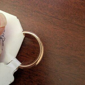 Rose gold tone stainless steel band from ITALY #24